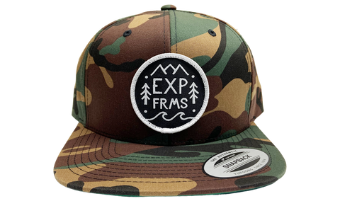 EXP FRMS Snapback Hat - Camo